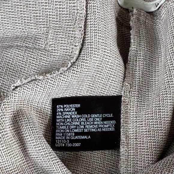 Worthington Tan Women's Trousers - Picture 4 of 4